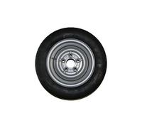 Roue complète 155/70R12 12" - 5 Trous - Entraxe 140mm - Déport 0 - Pour remorque - 12 pouces - Largeur 155mm - Indice de vitesse N 140km/h - Indice de charge 75 (387kg)