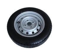 Roue complète 155/70R13 13" - 4 Trous - Entraxe 100mm - Déport 30 - Pour remorque - 13 pouces - Largeur 155mm - Indice de vitesse N 140km/h - Indice de charge 84 (500kg)