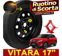 Roue complète 17" de secours Suzuki Vitara S-Cross SX4 1.5T Cric DOT 25