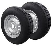 Roue complète 185R14C 112 x 5, 900 kg, roues de 14", 185/14 R 14 C, pour remorque (2 pièces)