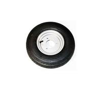 Roue complète 8"" 350 x 8 - 3 Trous 95 mm | Compatible remorques