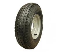 Roue complète 8", jante avec pneu 4.80/4.00-8 S-6003 6PR + 2.50Ax8H2 ET0 60/100/4 71 M acier, Gris