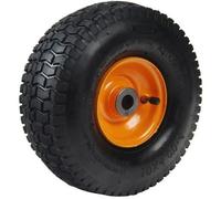 GREENSTAR - Roue Complète - Pour McCulloch Mowcart 66 Rider - Dimension Roue 400x10-4 - Remplace origine: 532436946, 584385801, 581420602