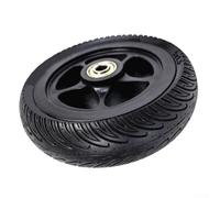 Roue complète de 12,7 cm avec moyeu et pneu solide pour scooter électrique, chariot, chariot, applications 127 mm de diamètre extérieur