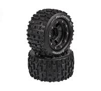 Roue complète Louise MT-PIONEER MT-Maxx Soft (MFT) RC pneus 2.8 1/10 noir 17m