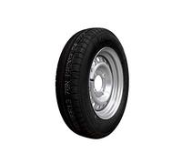 Roue Complète Remorque 145/80 R13 78N - Pneu Remorque Renforcé - Jante Acier 13 Pouces 4x115 - Haute Capacité