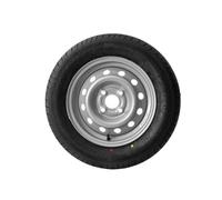 Roue Complète Remorque 165/70 R13 79N - Pneu Remorque Renforcé - Jante Acier 13 Pouces 4x100 - Haute Capacité