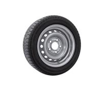 Roue Complète Remorque 195/50 R13C 104/101N - Pneu Remorque Renforcé - Jante Acier 13 Pouces 5x112 - Haute Capacité