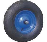 Roue D.400x100 avec roulement à billes et axe