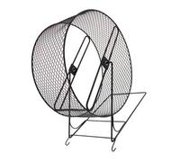 Roue d ' Exercice en métal silencieuse pour Hamster Plan de Fer Permanent pour Petits Animaux Unguis Roue d ' Exercice pour Animaux calmes et Sombres