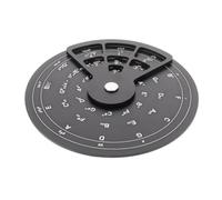 Roue D’harmonie Guitare en Alliage D’aluminium, Cercle Portable | Lecture Claire, Aide D’apprentissage Composition, pour Cours et Studio, Guitare ou Ukulélé, Noir