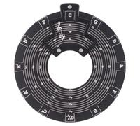 Roue d'accords de guitare, outil d'apprentissage de la musique, guide de | La roue d'accords fournit une référence simple pour apprendre les accords de guitare, la théorie musicale et les relations