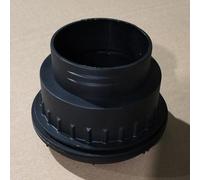 Roue d'aération rotative pour chauffage de stationnement diesel de 2/5/8 kW modèles compatibles D2 D4 D4S - Évent en plastique de 75/90 mm pour une gestion efficace de la direction du flux d'air (75