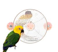 Roue D'alimentation D'oiseaux, Mangeoire De Recherche De Perroquet - Jouet Interactif Des Oiseaux De Spinner,Parrot Toy Toy Creative Rotate Wheel Intelligence Growth Trowing Training Tool Pour Perakee