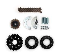 Roue de Bicyclette a constitué la chaîne de vélo pignons de la Roue arrière Gauche de Notre Trousse de Conduire 16t Freewheel avec Adaptateur pour my1016z Automobiles (kit 1)