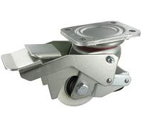 Roue de blocage de roue en polyamide 80 mm Capacité de charge : 350 kg