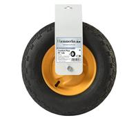 Haemmerlin Roue pneumatique 400 x 100 mm, jante métal et axe, Quantité 1