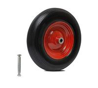 Roue de Brouette Increvable 3.50-6 260Kg + Axe Ø 20mm