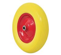 Roue de brouette increvable diamètre 385mm - 4.80-4.0-8 jante acier - 150kg