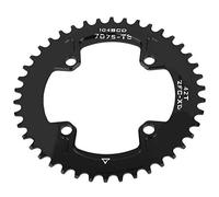 Roue de chaîne de vélo, plateau de vélo BCD 104 MM, 40 T / 42 T pour pédalier de vélo VTT vélo de route AM / XC vélo(42T disc (104BCD))