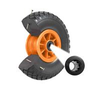Roue De Chariot Pannensicher Roue De Remplacement 3.00-4 260x85mm PU 75mm Long