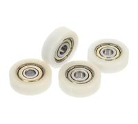 Roue de Chenille 626zz en Nylon et Acier, 4 Pièces, Blanche