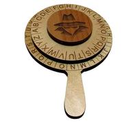 Roue de chiffre d'affaires - disque secret, disjoncteur de code, anneau de décodage | Fun Detective Cipher Wheel for Kids with Hidden Message Puzzle Design, Table Top Brain Teaser for Learning, Games,