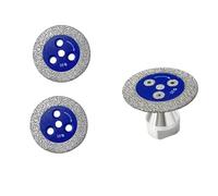 Roue de coupe diamantine professionnelle haute efficacité pour surfaces dures améliorant la durabilité Utilisation sèche humide 50 mm Roue de coupe diamantine robuste