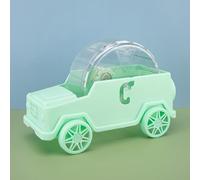 Roue de course pour hamster, roue de course en forme de voiture, roue d'exercice en plastique pour hamster (vert, L)