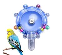 Roue de Course rotative d'oiseau - Disque d'alimentation interactif Rotatif,Jouet d'enrichissement d'oiseaux - pour Animaux de Compagnie calopsittes Conure Intérieur Extérieur Intérieur
