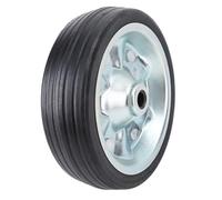 Roue de Cric Robuste pour Camping-Car, Roulette Pivotante en Caoutchouc de Fer de 8 Pouces, capacité de 1500 LB, Remplacement de Roue de Cric de Remorque pour Remorque RV,