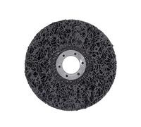 Roue de décapage noir étanche à faible bruit de peinture à faible bruit de peinture pour construction en acier inoxydable