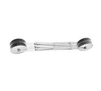 Roue de découpe à pâtisserie - Roulette à pizza | Roue de coupe réglable pour raviolis | Pasta Pie Roller Slicer Wheel Tools | Coupe-pâte en acier inoxydable, outils de cuisson, séparateur évolutif