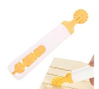 Roue de découpe pour pâte à , outil de séparation de pâtisserie | Roue de coupe 4 en 1 pour pâte à pizza, outil de séparation de pâtisserie pour pâtes, , biscuits, nouilles, 17,8 x 10,2 x 2,5