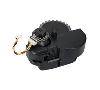 Roue De Déplacement Gauche/droite Noire, Compatible Avec Ecovacs, Compatible Avec Deebot, U2 Et U2 Pro. Pièces De Rechange For Roues De Déplacement For Aspirateur Robot.(L wheel)