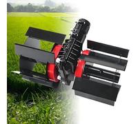 Roue de désherbage, tête de labour profonde à 9 dents pour motoculteur de jardin, accessoire de cultivateur de fer en aluminium pour l'entretien de la pelouse