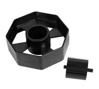 Roue de dévidoir de ruban adhésif Noir 36 mm Pièces de rechange durables pour magasin, bureau ou école (roue uniquement)