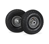 Relaxdays Roue de brouette 3.00-4 – Set de 2