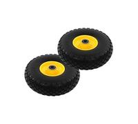 Roue de diable 2 pcs PU solide 3.00-4