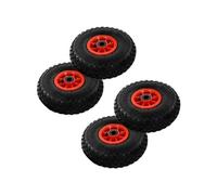 vidaXL Roue de diable 3.00-4 - Caoutchouc durable - Charge 100 kg - 4 pièces