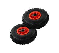 Roue de diable - - 3.00-4 - Caoutchouc - Lot de 2 - Dimensions 260 x 85 mm