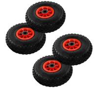 vidaXL Steekwagenwielen 4 st 3,00-4 (245x82) rubber142970 G