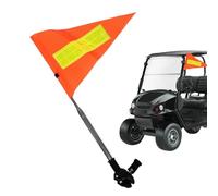 Roue de drapeau de sécurité - Bâton de visibilité rétractable, queue réfléchissante | Barre d'alarme amovible, bannière de marqueur de vélo étanche, kit d'avertissement arrière pour fauteuil roulant