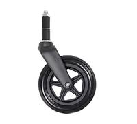 Roue de fauteuil roulant, assemblage de roues arri Roulette de fauteuil roulant de 6 pouces, 7 pouces, 8 pouces, roue avec fourche avant, roues avant de fauteuil roulant, ensemble de fourche avant d'e