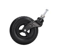 Roue De Fauteuil Roulant Roulette avant universelle for fauteuil roulant, 8 pouces, moyeu en PU, roue solide, roulette de remplacement for marcheur