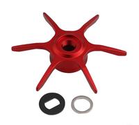 Roue de frein étoile 65 mm pour Abu B3 B4 P3 P4 P5 | Convient pour les modèles ABU Max B3, B4, P3, P4, P5, contrôle précis de la traînée, construction en aluminium