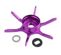Roue de frein étoile en aluminium 65 g pour Abu pour Garcia Aluminium (Violet)