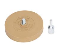 Roue de gomme en caoutchouc 4000 tr/min, dissolvant d'adhésif pneumatique professionnel pour le retrait des graphiques de décalcomanies en vinyle sur les voitures et les camions,