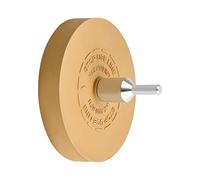 Roue de Gomme en Enlève Les Autocollants, Décalque de Voiture Dissolvant, Gommes en Caoutchouc avec Adaptateur, pour Eliminer Rayures Vinyle Adhesif sur Le Véhicule ou Moto, Dia 88 mm (3.5")