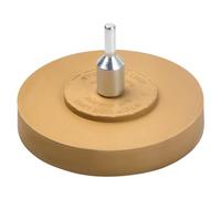 Roue de Gomme en Enlève Les Autocollants, Décalque de Voiture Dissolvant, Gommes en Caoutchouc avec Adaptateur, pour Eliminer Rayures Vinyle Adhesif sur Le Véhicule ou Moto, Dia 100 mm (4")